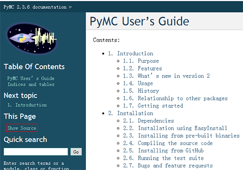 PyMC机器学习库